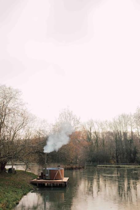 Casa Moon & Son Bain Nordique Sur Le Lac Les Croix Chemins エクステリア 写真