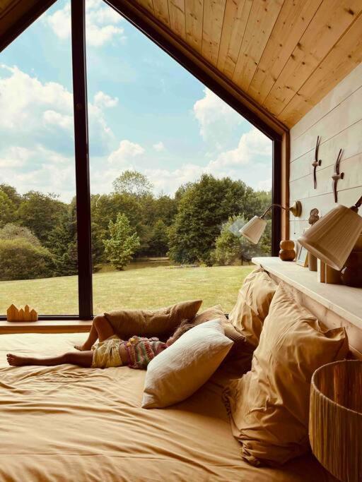 Casa Moon & Son Bain Nordique Sur Le Lac Les Croix Chemins エクステリア 写真